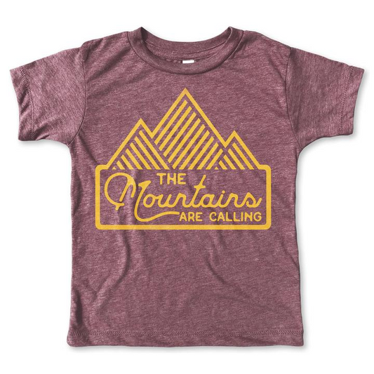 The Mountains Are Calling Toddler Tee