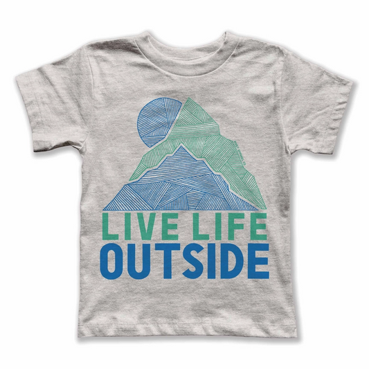 Live Life Outside Toddler Tee