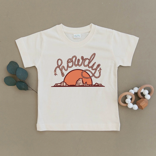 Howdy Organic Toddler Tee